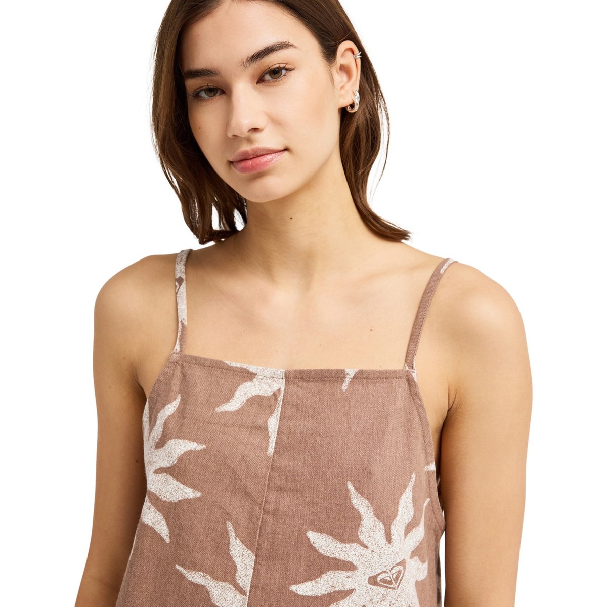 Combishort à bretelles LAVENDER DAZE. marron brownie soleil, ROXY