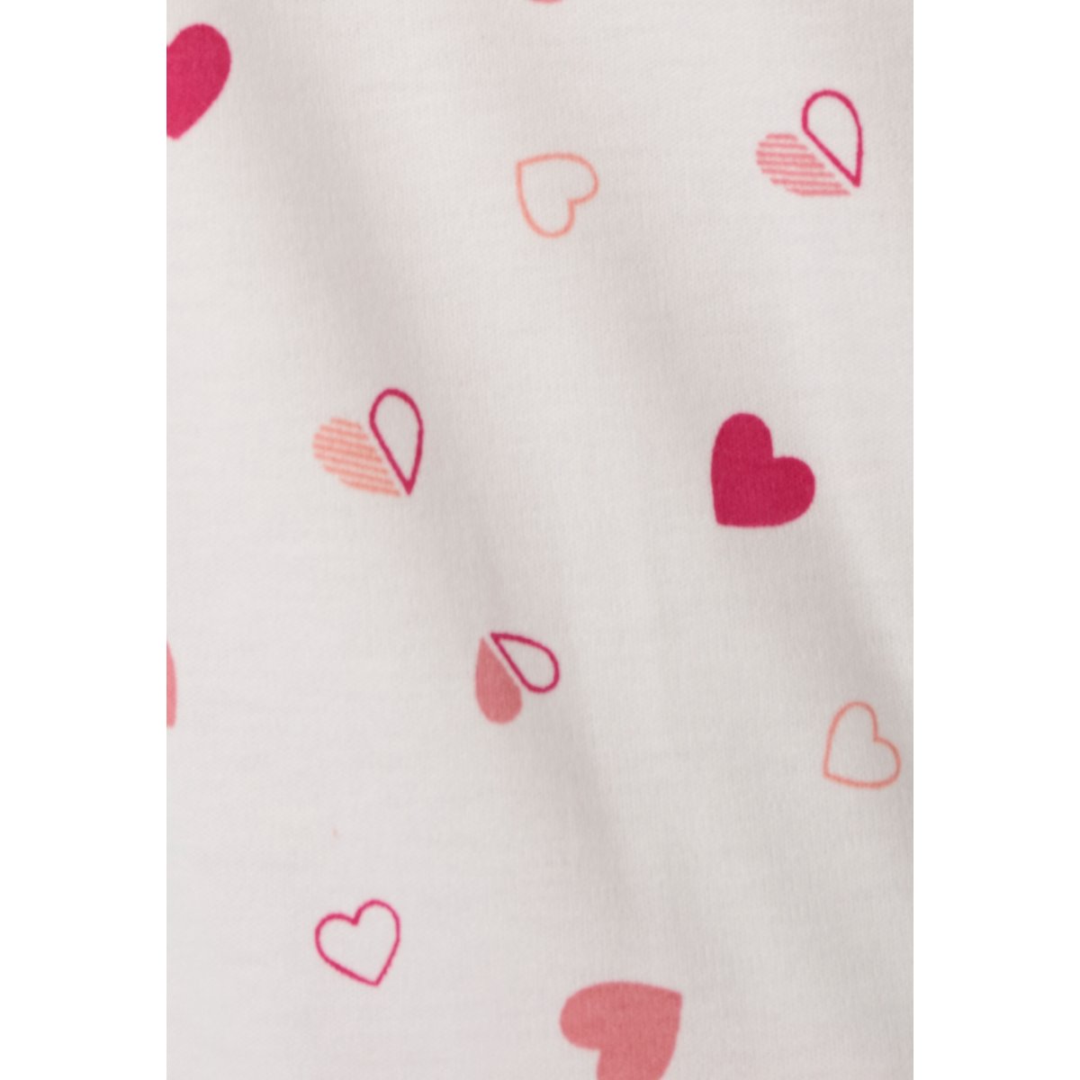 Pyjama Thermolactyl en maille interlock blanc rose imp., DAMART