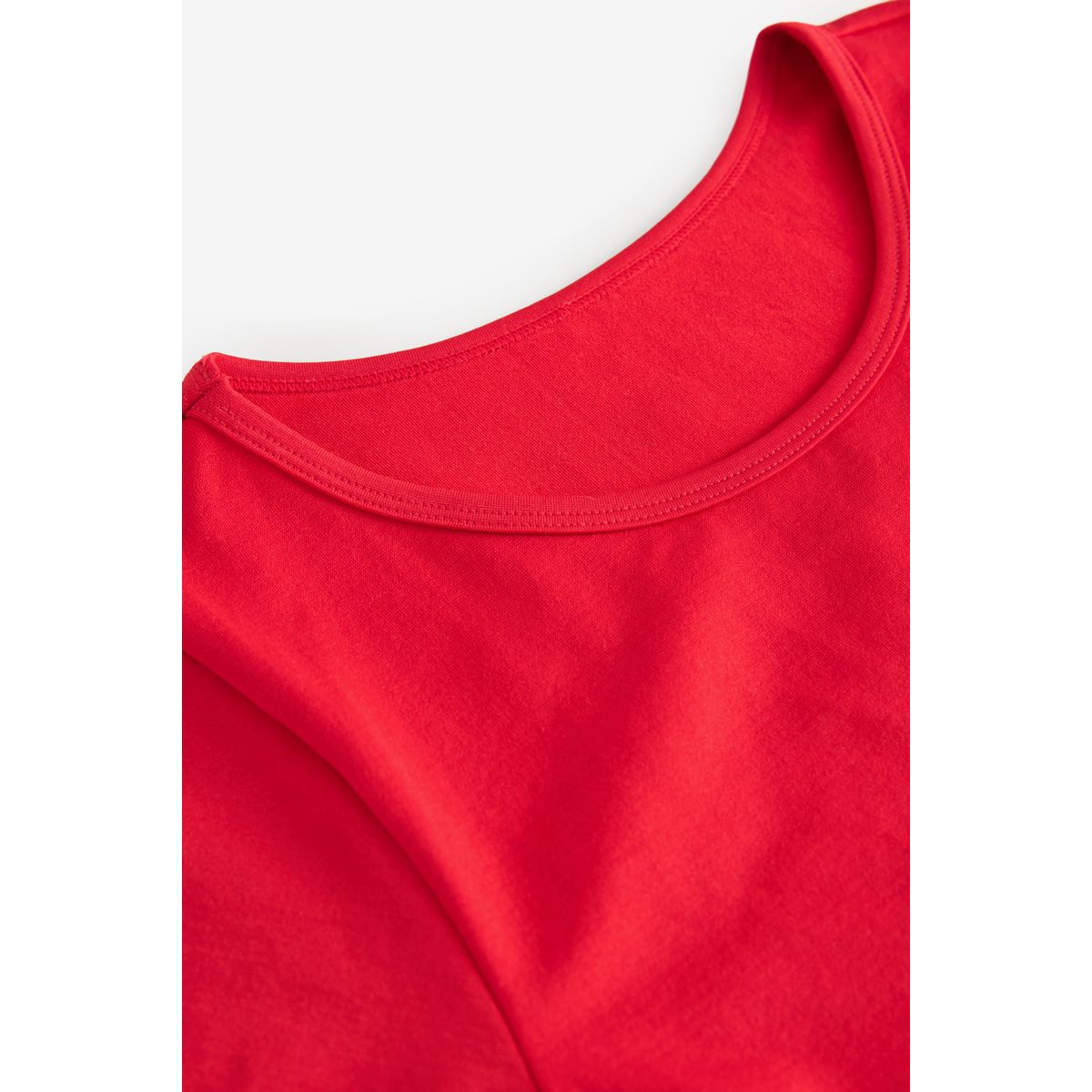 T-shirt à manches courtes sans coutures rouge, NEXT