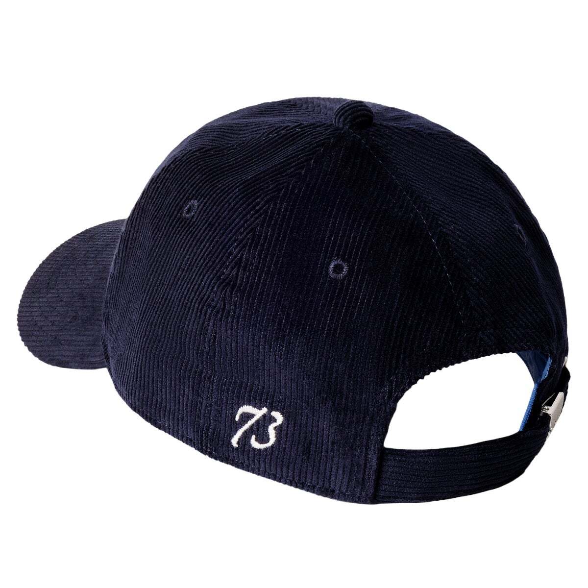 Casquette En Velours Côtelé Avec Logo Brodé bleu dulwich, PEPE JEANS