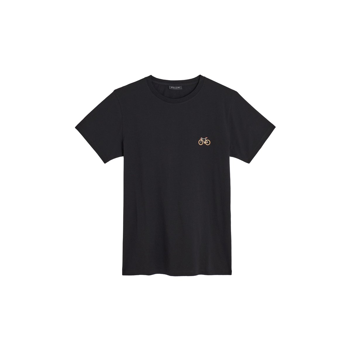 TSHIRT PATCHBIKIEBLACK noir mat, PULLIN