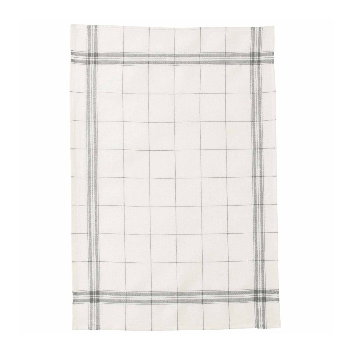 Torchon uni en lin, EGR gris, A DEMAIN