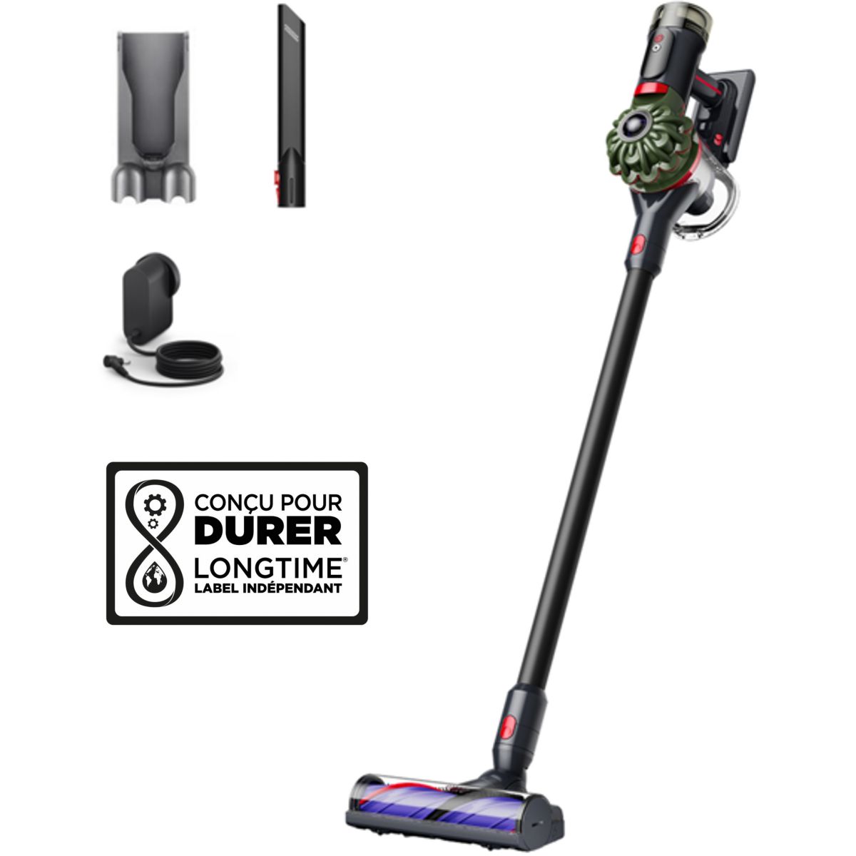 Aspirateur balai V8 Cyclone couleur unique, DYSON