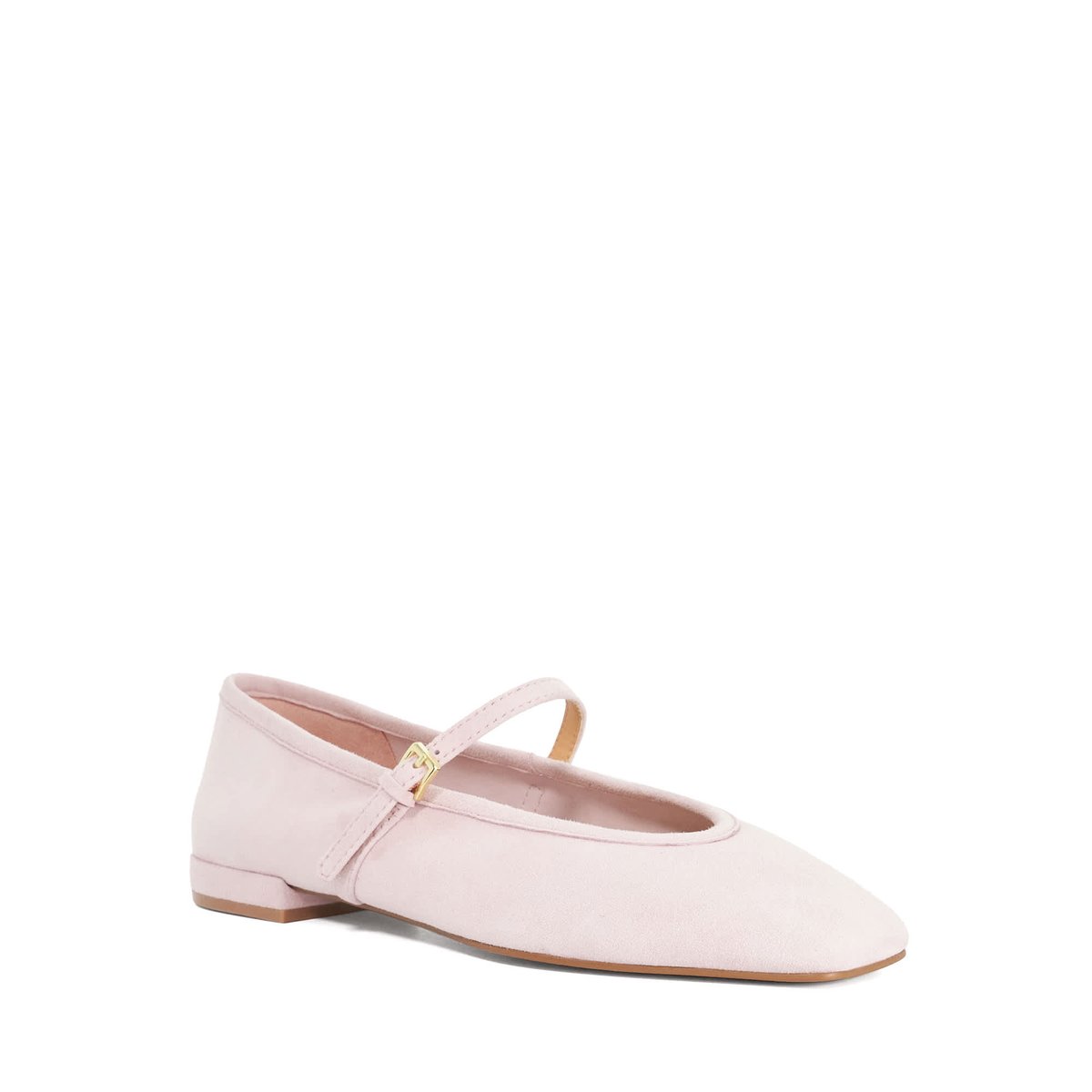 Mary-Janes en cuir suédé - HEARTHROB blush-suede, DUNE LONDON