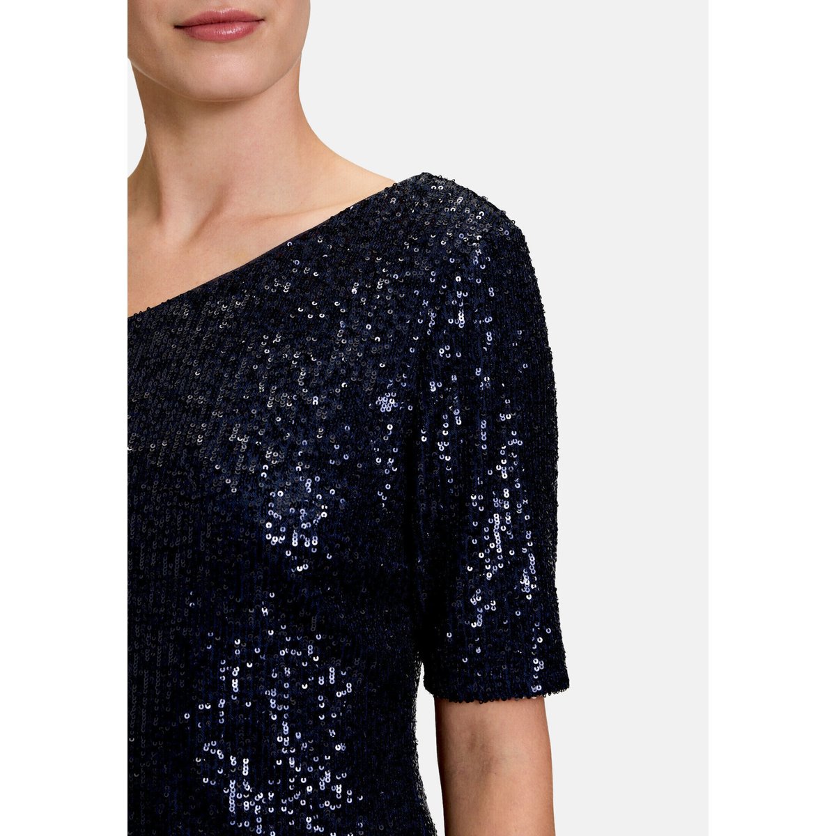 Top à paillettes à effet brillant night sky, VERA MONT