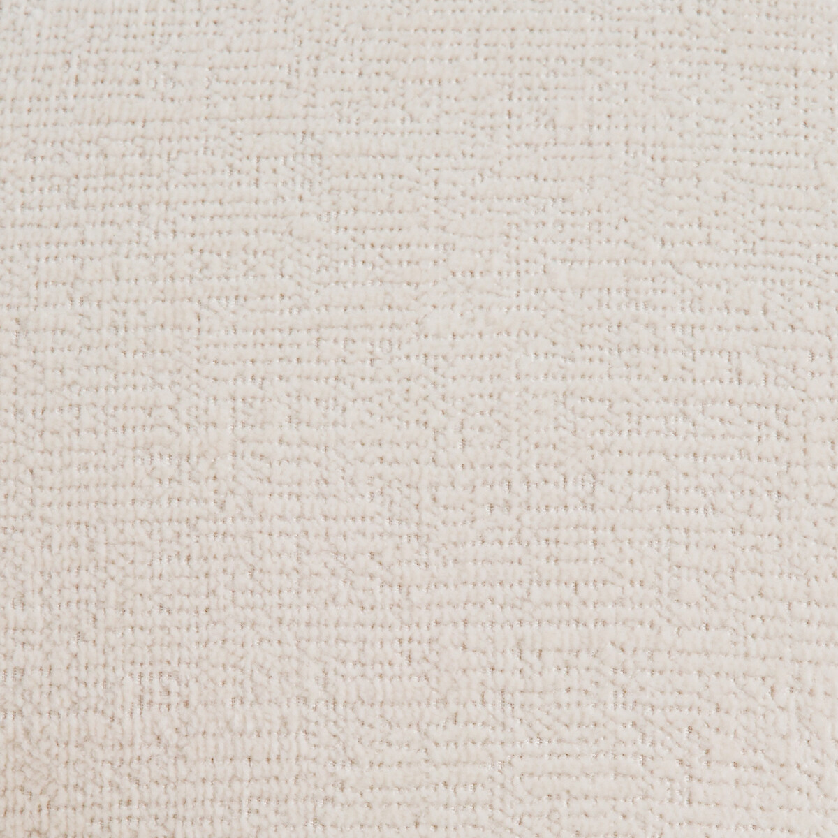 Gerades Sofa PIETA, 2- oder 3-Sitzer, aus dickem Samt ecru, LA REDOUTE INTERIEURS