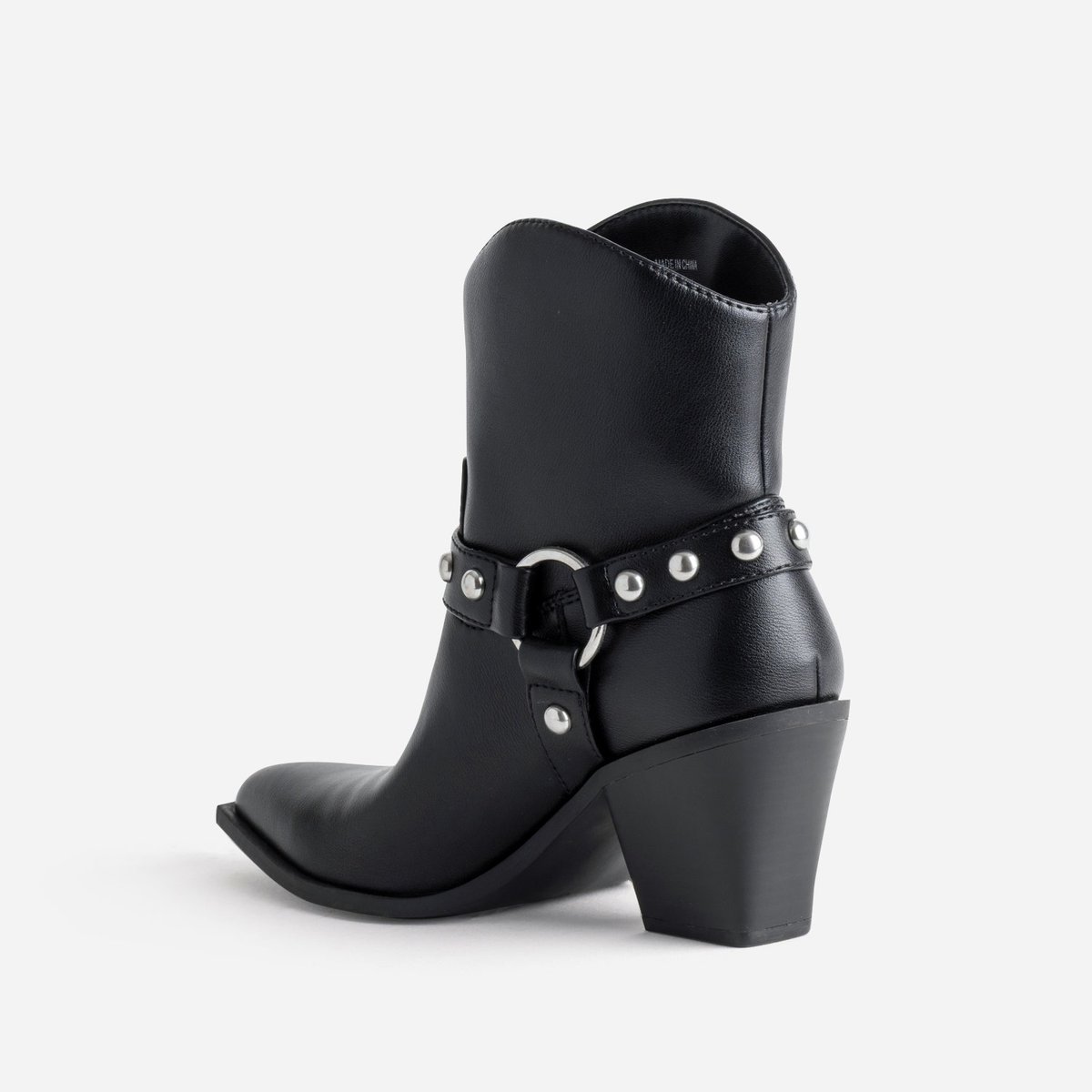 Boots À Talon NELYA noir, TEXTO
