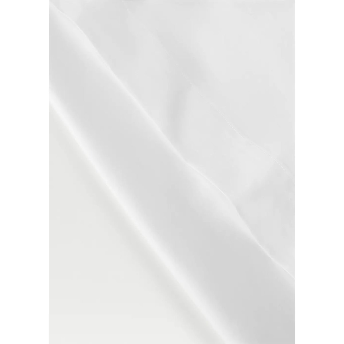 Drap percale de coton lit 90 cm blanc, MANGO HOME