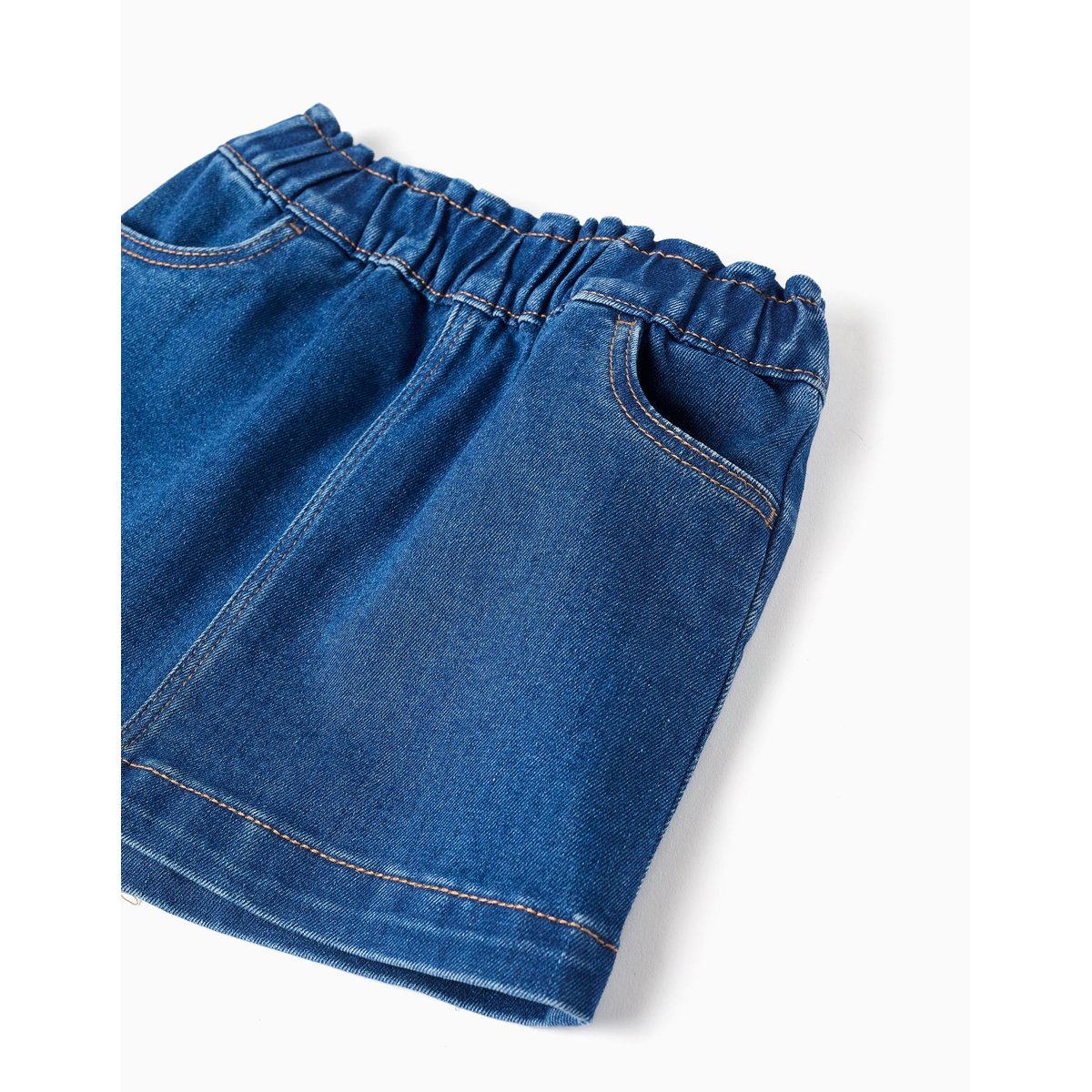 Jupe en jean avec 4 poches bleu, ZIPPY