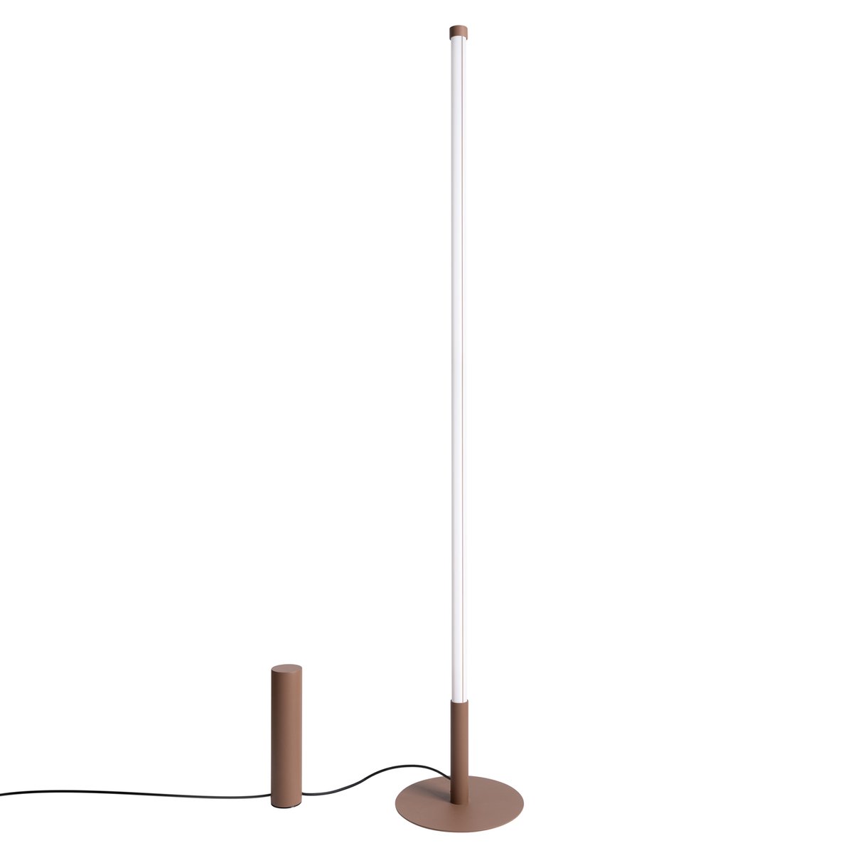 Lampadaire Marron LED 1 Trang marron, EDEN