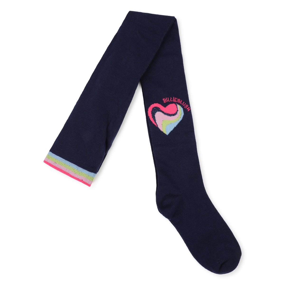 Collants jacquard indigo blue, BILLIEBLUSH