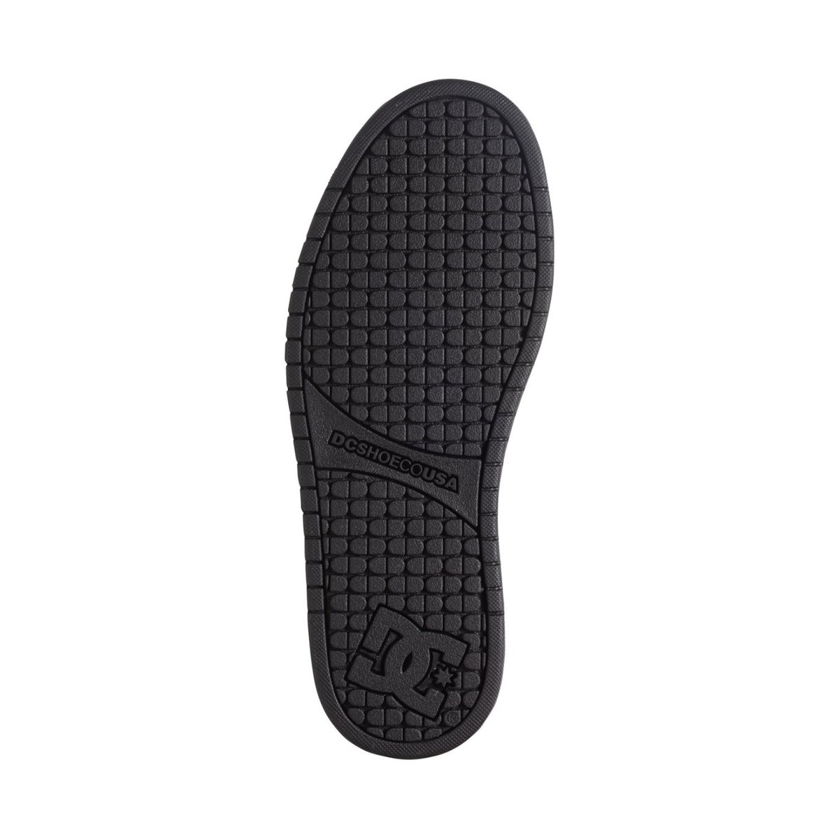 Chaussures en cuir COURT GRAFFIK. noir black, DC SHOES