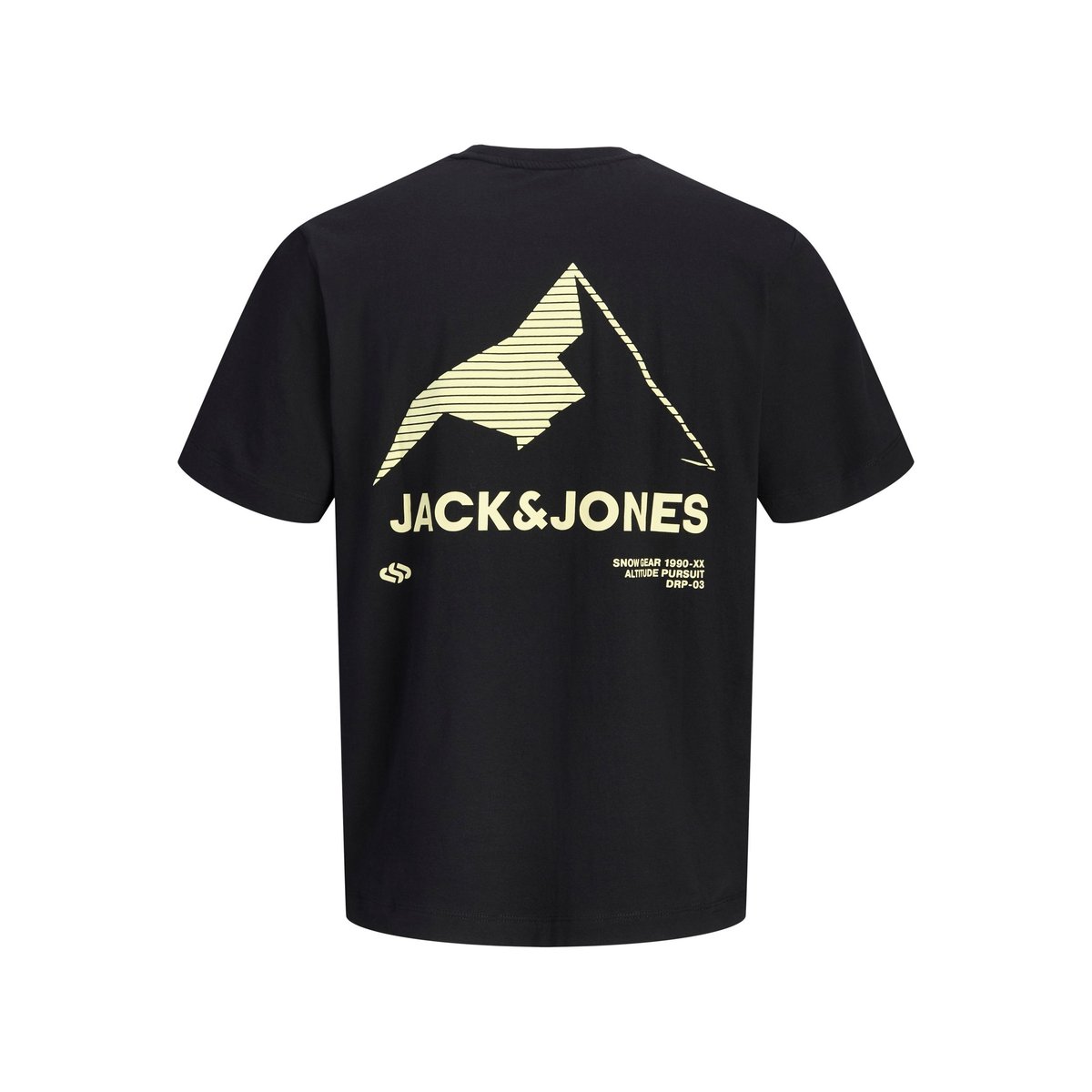 T-Shirt black 1, JACK & JONES