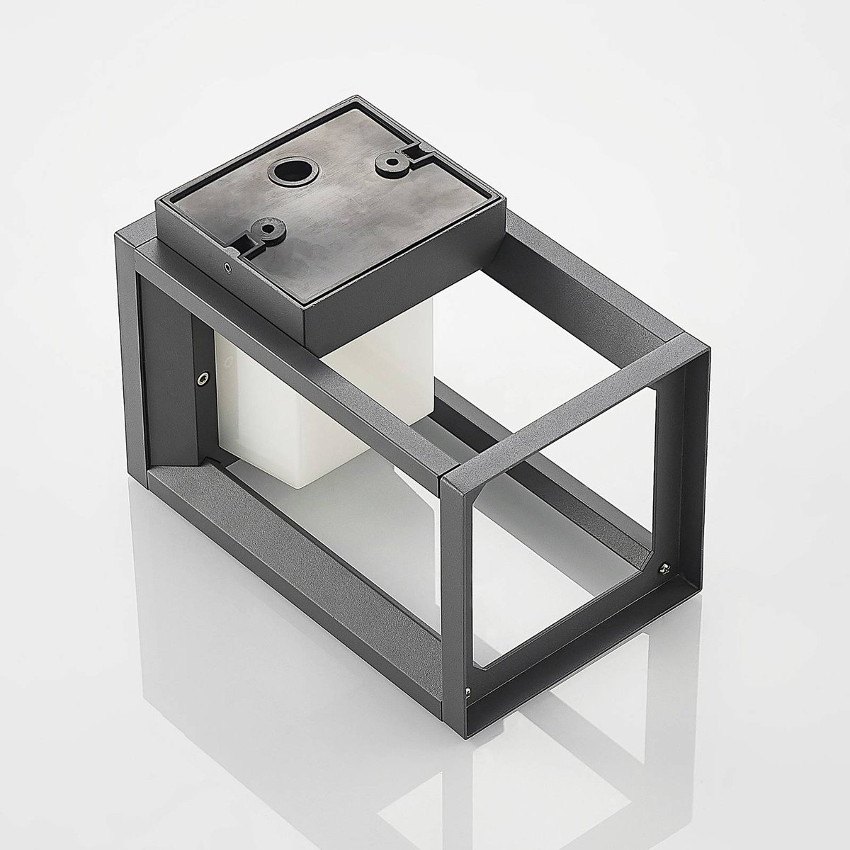 Applique extérieure en aluminium moderneLED anthracite, PRIOS