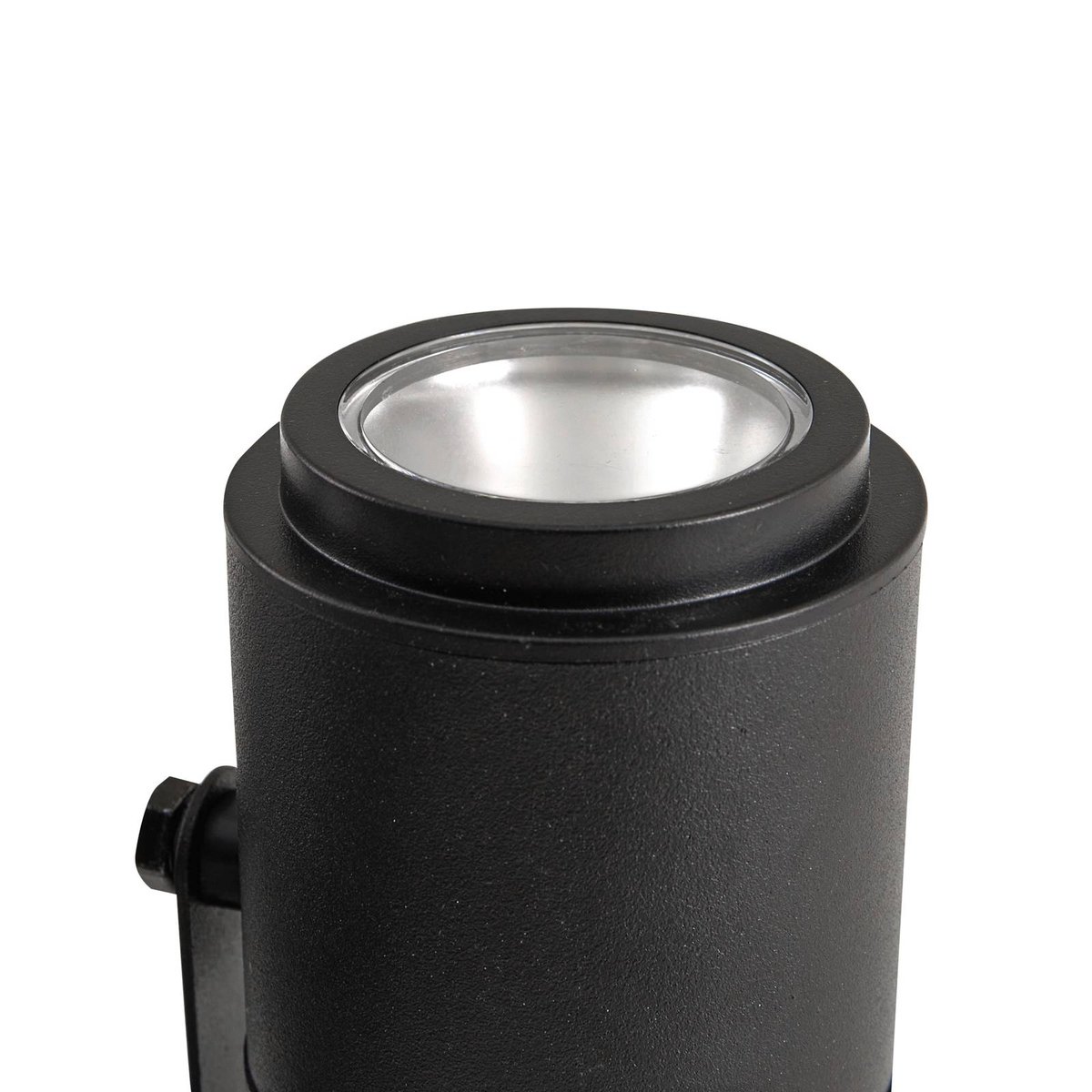 en métal moderneLED, Nymo noir, transparent, LINDBY