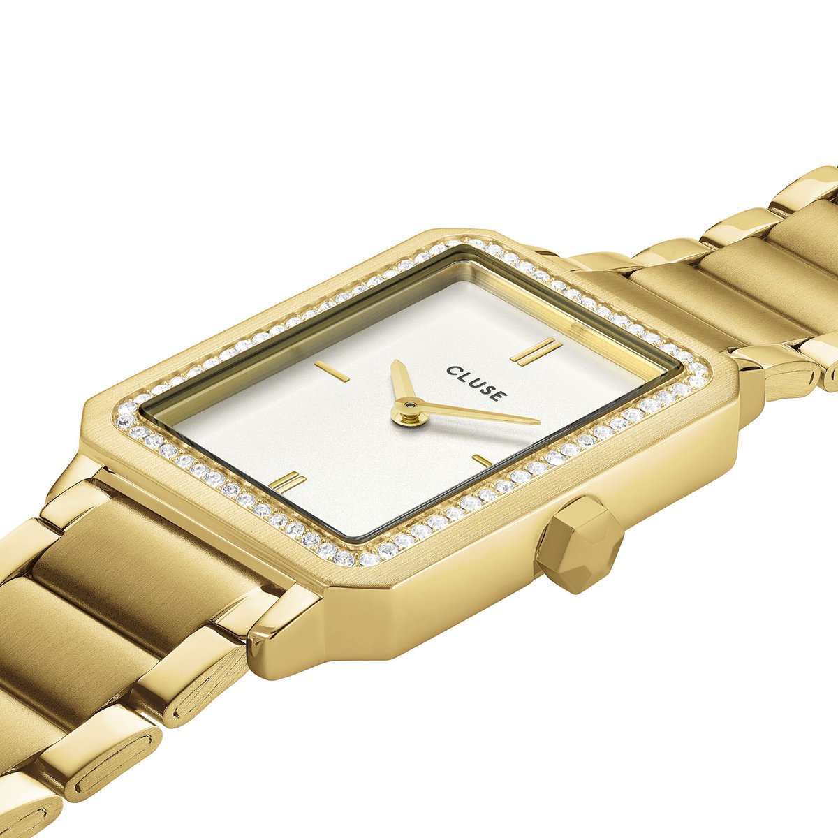 Montre Analogique  FLUETTE doré blanc doré, CLUSE
