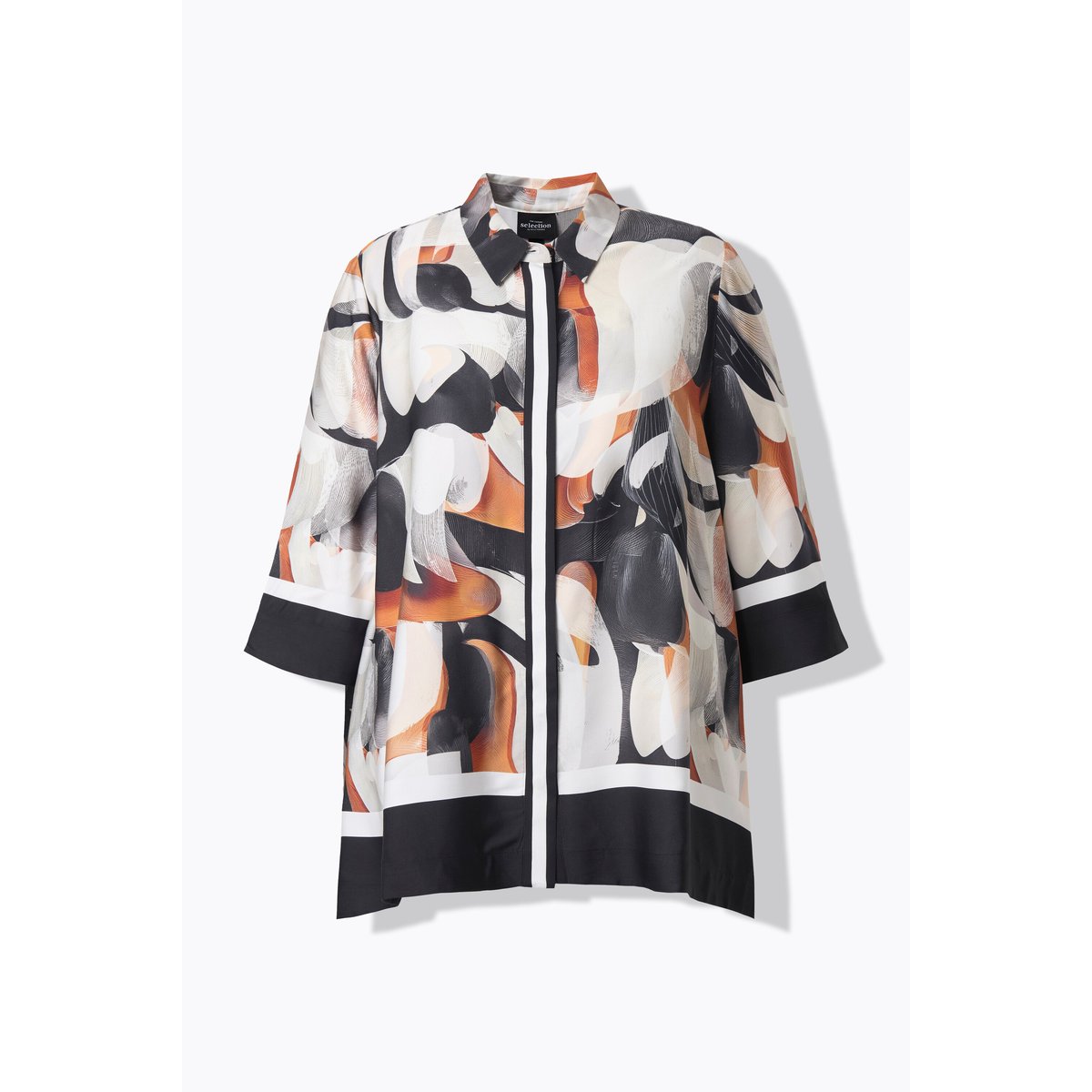 Chemisier oversize blanc neige, ULLA POPKEN