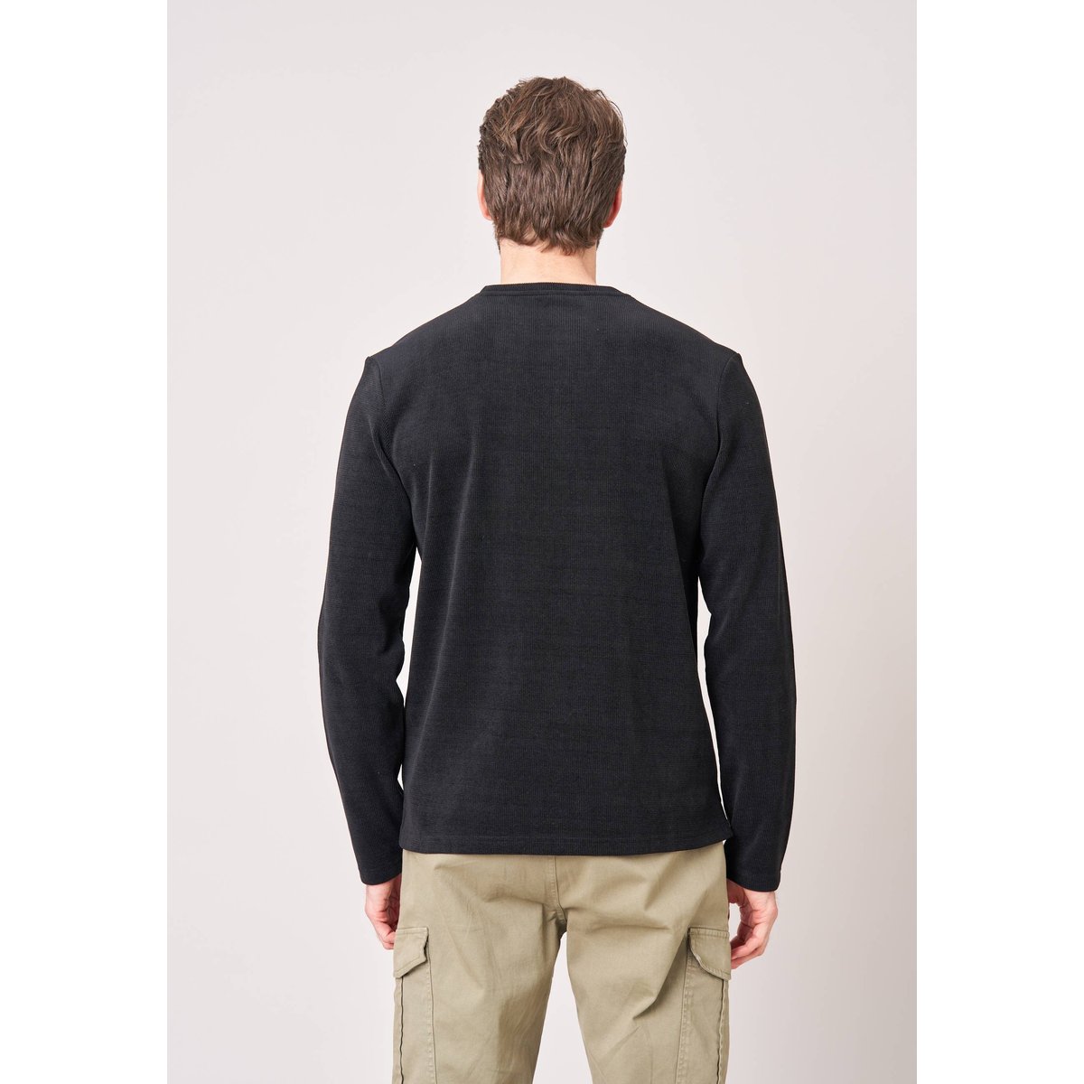 T-shirt regular homme uni DRAKAR black, DEELUXE