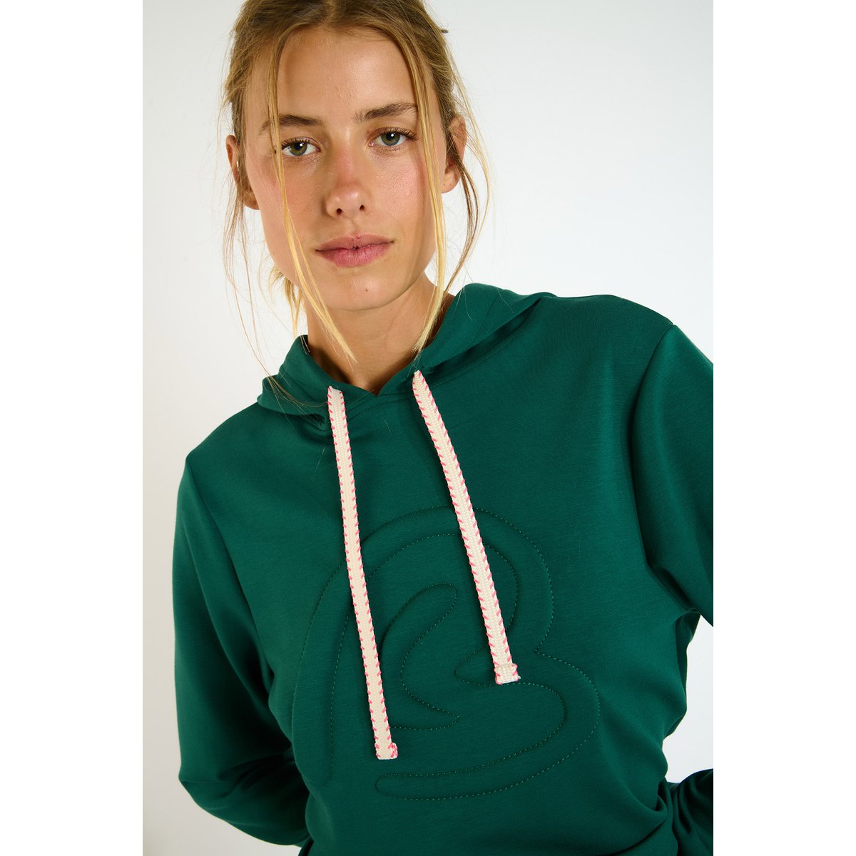 Sweatshirt Andy - BAYJOY vert bouteille, BANANA MOON