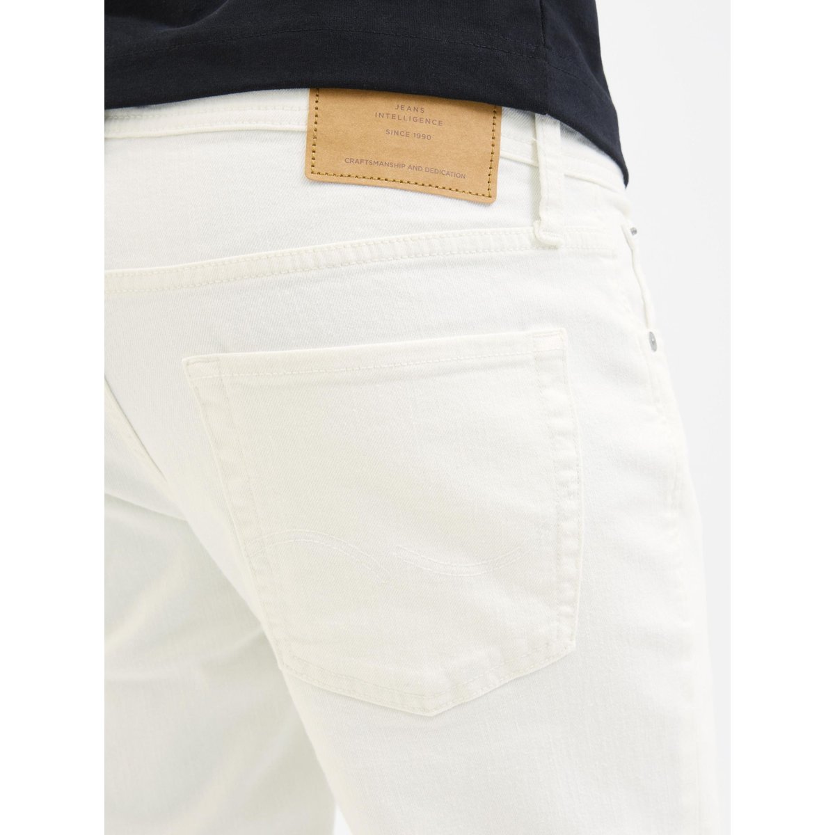 Jean Slim white denim, JACK & JONES