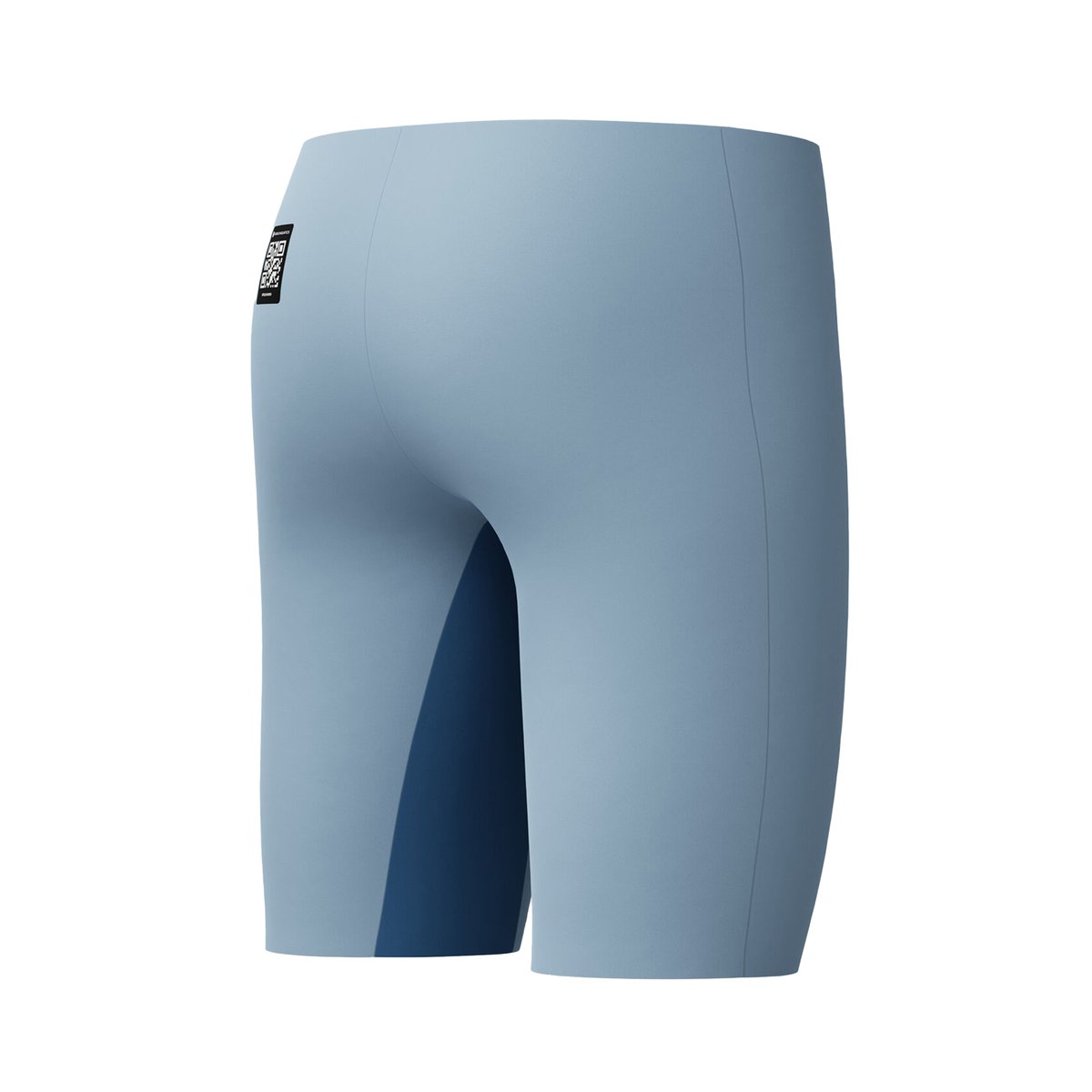 Short de bain à taille haute élastiquée motif/style bicolore FASTSKIN ENDURANCE+ MAX bleu, SPEEDO