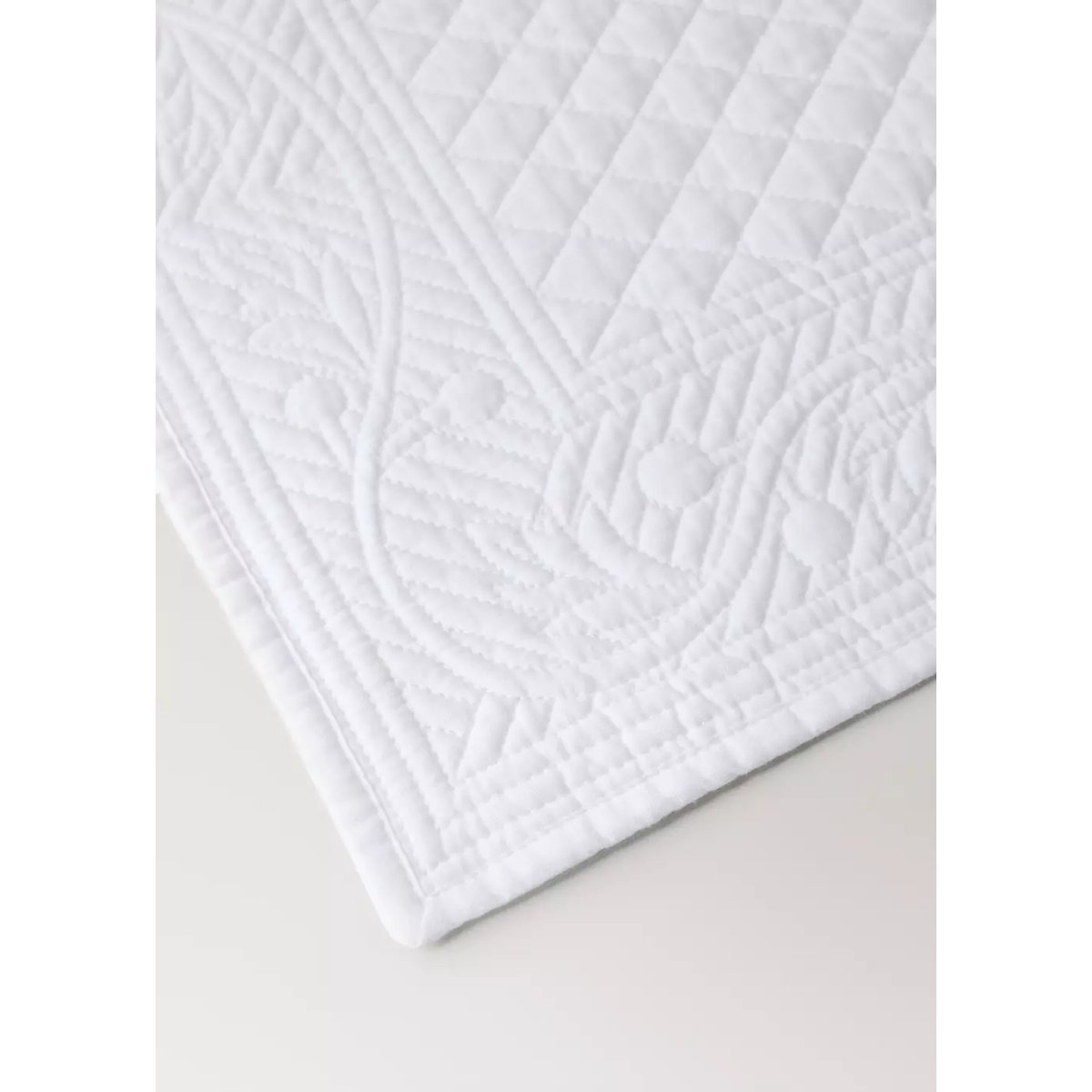 Set de table matelassé blanc, MANGO HOME