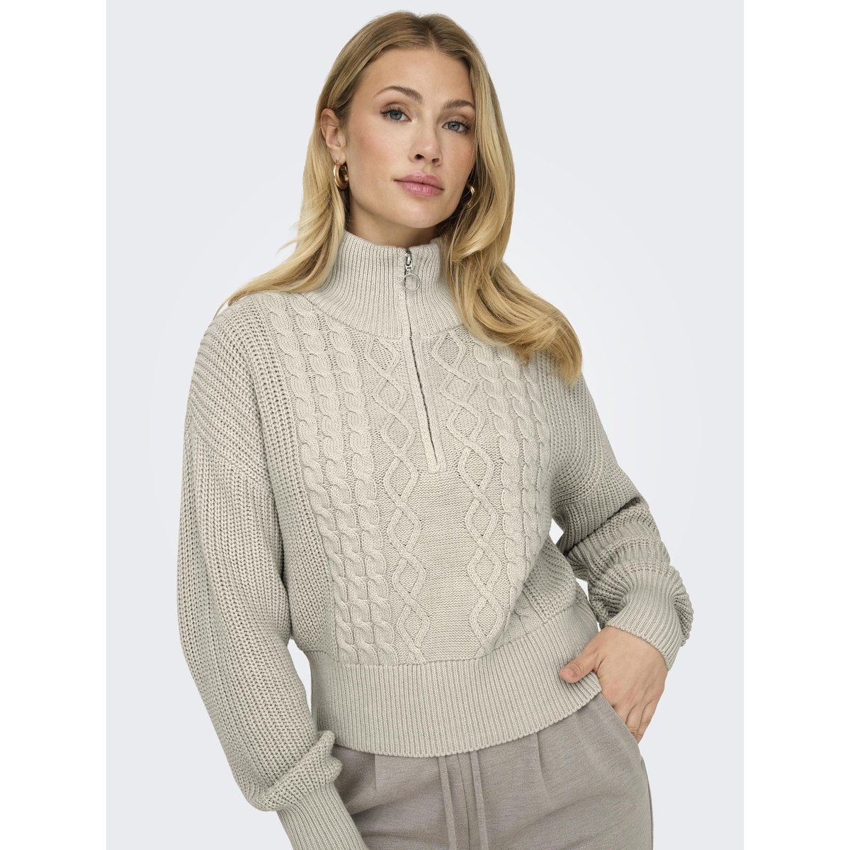 Pull En Maille pumice stone, ONLY