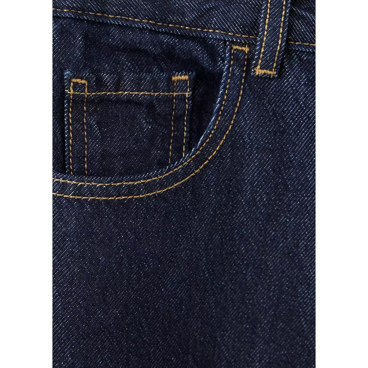 Jean taille haute et taille haute bleu, MANGO TEEN