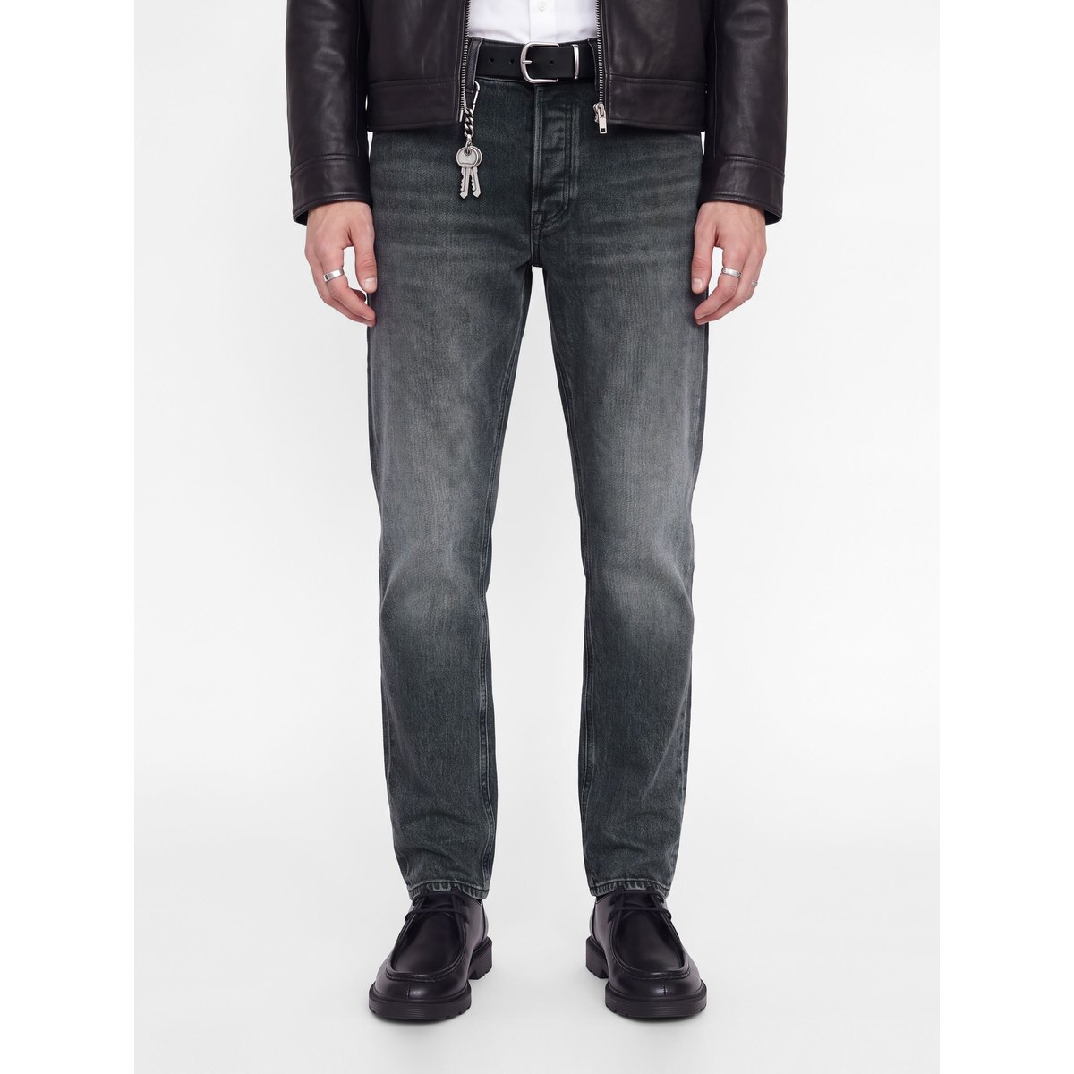 Coupe Regular black denim 1, JACK & JONES