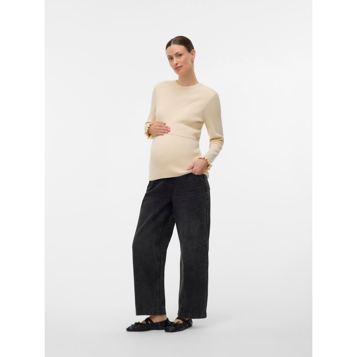 Pull En Maille birch, MAMA LICIOUS