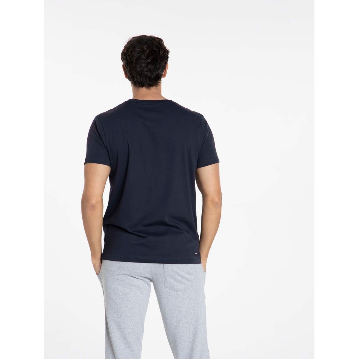 T-Shirt manches courtes coton TUCSON marine, GENTLEMAN FARMER