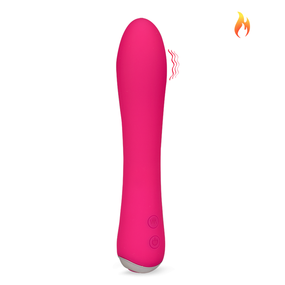 Vibromasseur puissant chauffant Aurora rose, LOVE AND VIBES