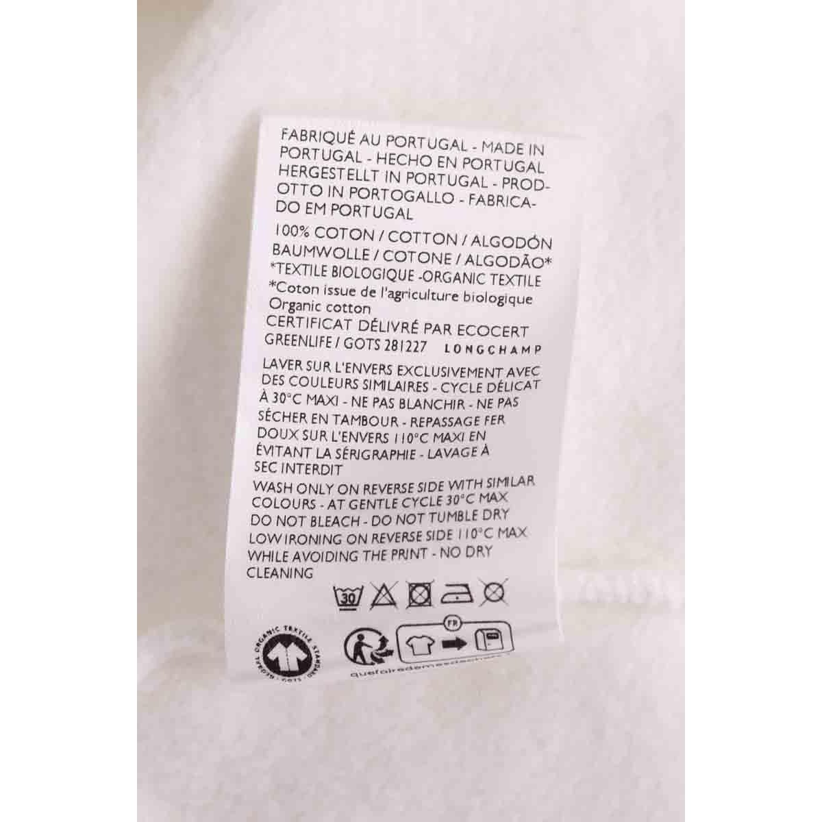 Sweatshirt - Très Bon État blanc, LONGCHAMP