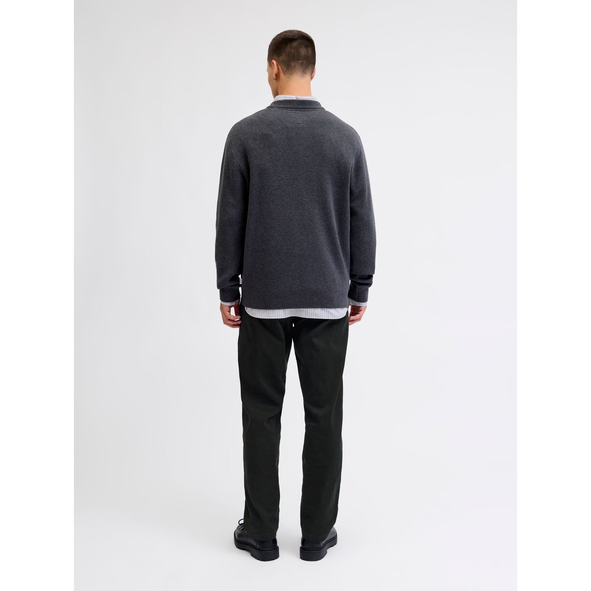 Pantalon Chino black 1, JACK & JONES