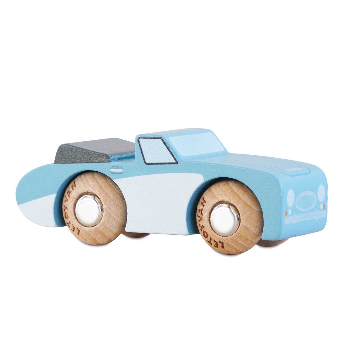 Voiture Justin No 1 bleu, LE TOY VAN