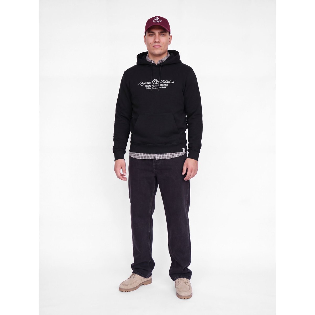 Sweat-Shirt black 1, JACK & JONES