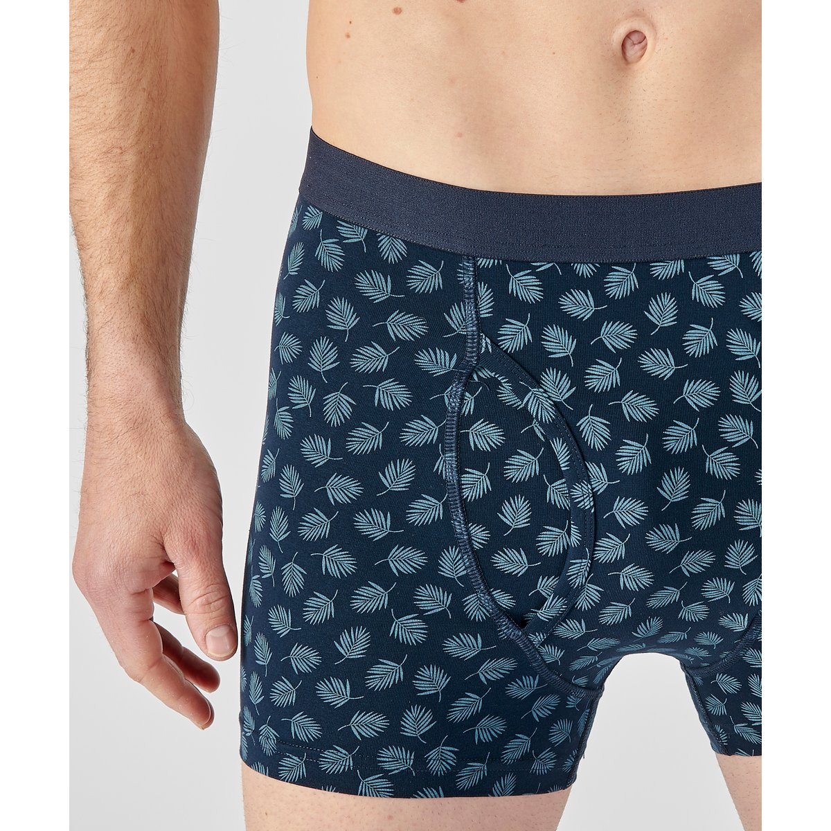 Boxers ouverts - Lot de 3 lot bleu, DAMART