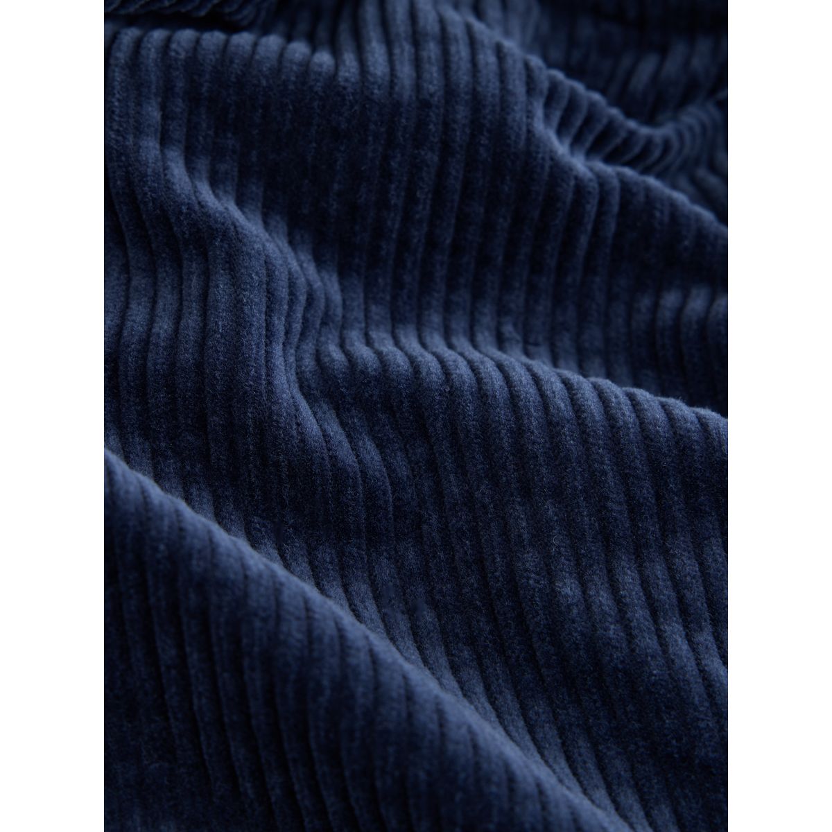 Robe en velours côtelé à manches longues bleu marine, NEXT