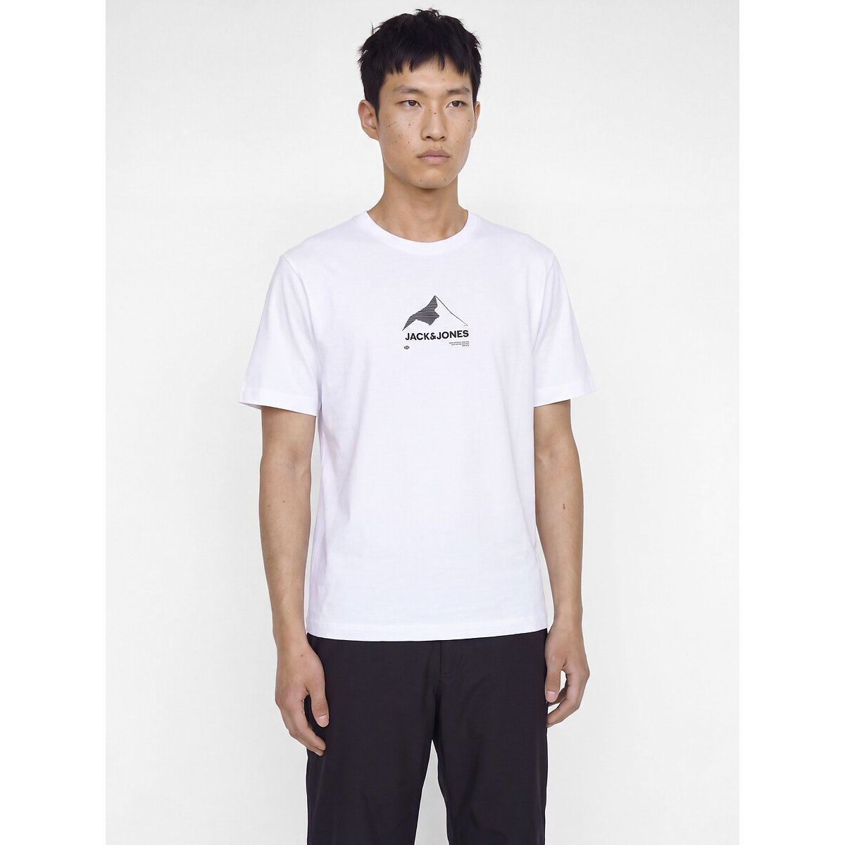T-shirt a maniche corte, TIGNES bianco, JACK & JONES
