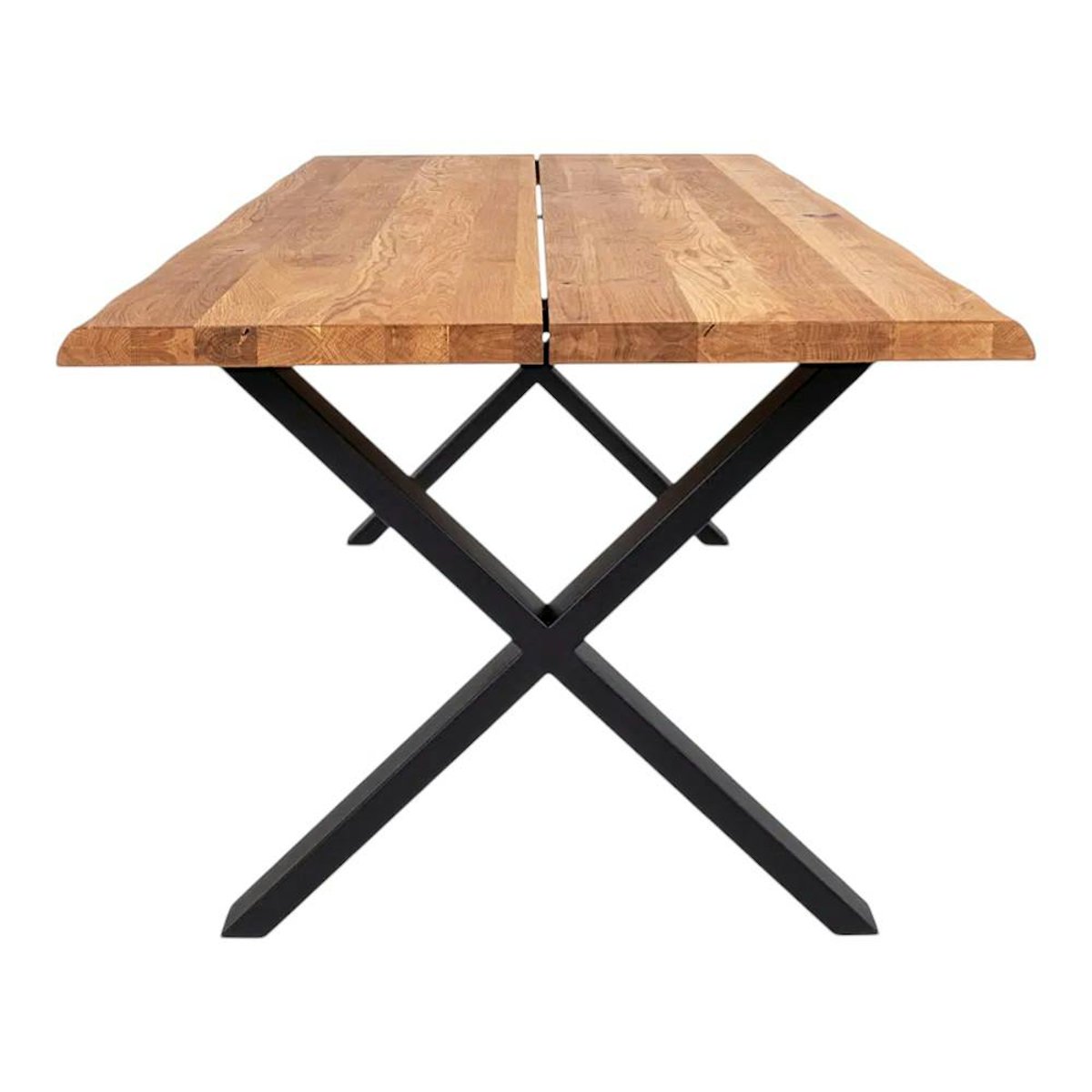 Ensemble table et chaises grises microfibre (lot de 7 pièces) SAVONE bois naturel, PIER IMPORT