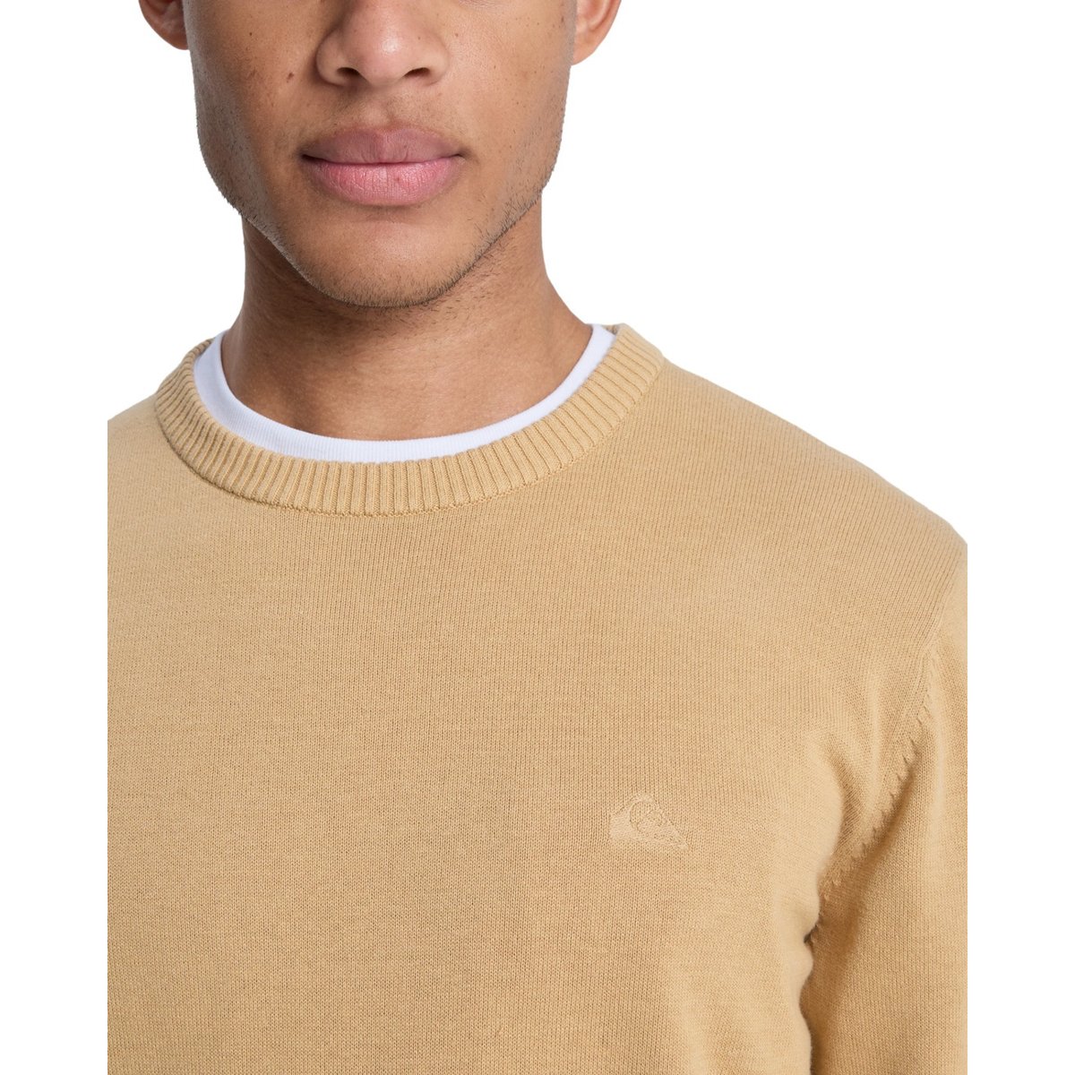 Pull SALT WATER LIGHT beige khaki, QUIKSILVER