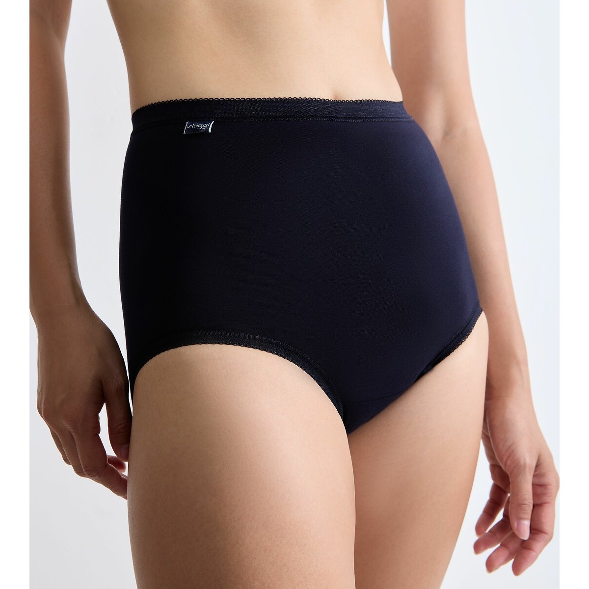 Pack of 3 Basic+ Maxi Knickers navy+lavender blue+white, SLOGGI
