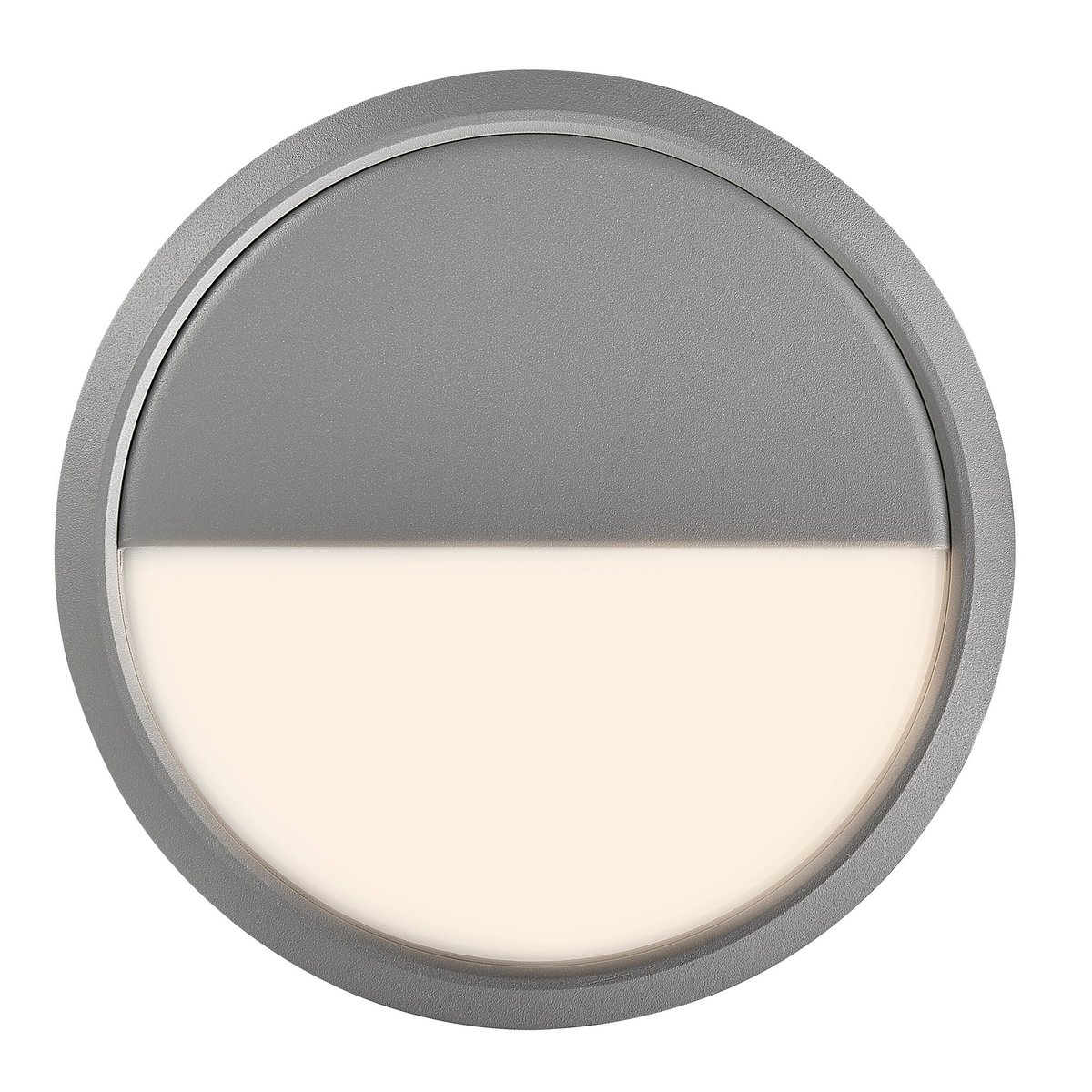 Plafonnier Rond, multifonctionnelle et minimaliste pour l'exterieur en aluminium, Ava Smart gris, NORDLUX