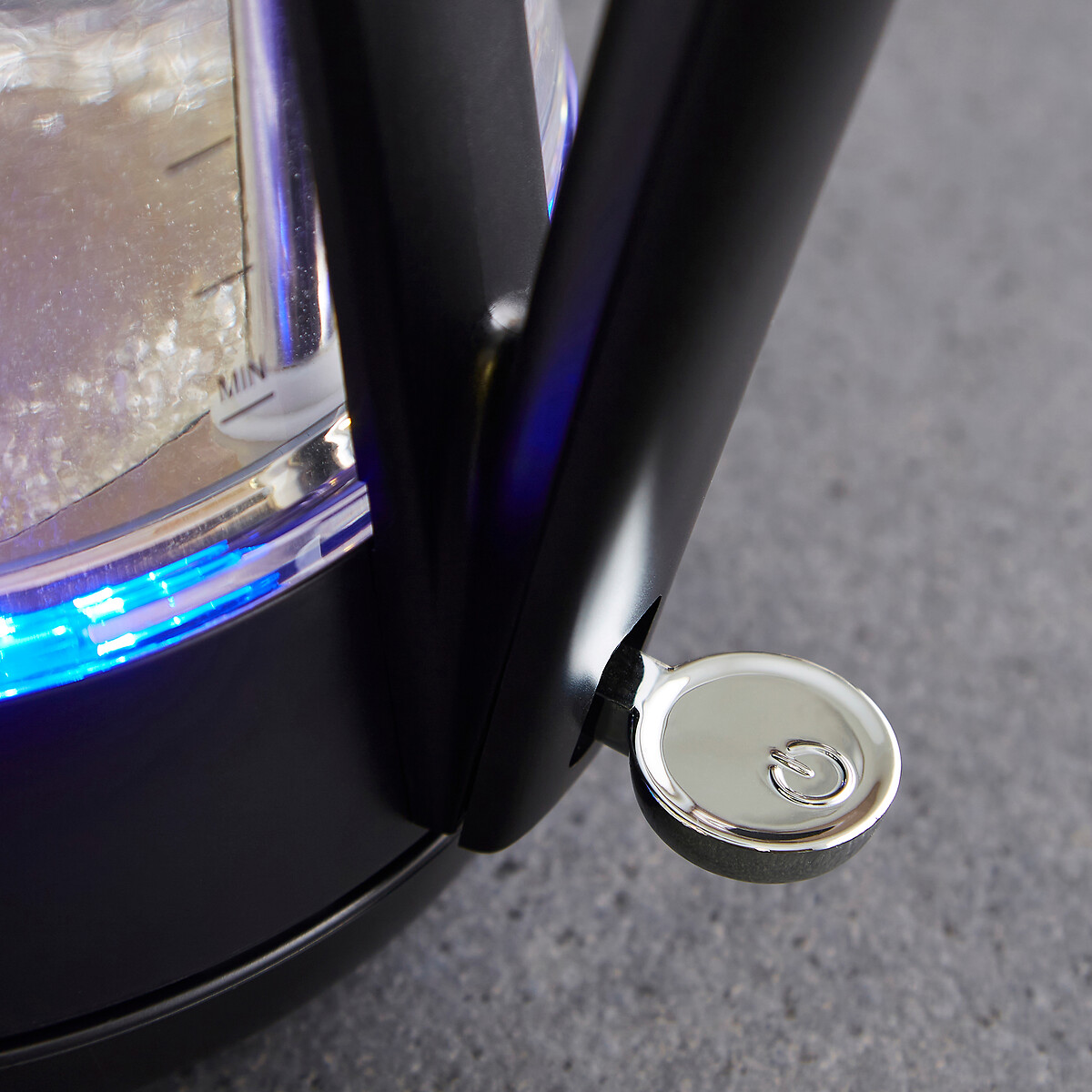 1.7L Glass Jug Kettle black, MORPHY RICHARDS