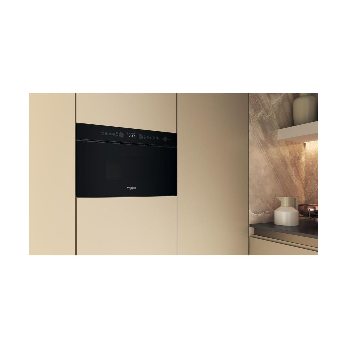 Micro ondes grill WMN14BBF couleur unique, WHIRLPOOL