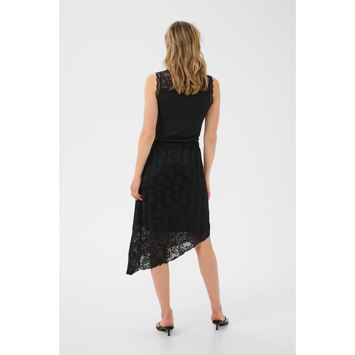 Jupe casual noir, CREAM
