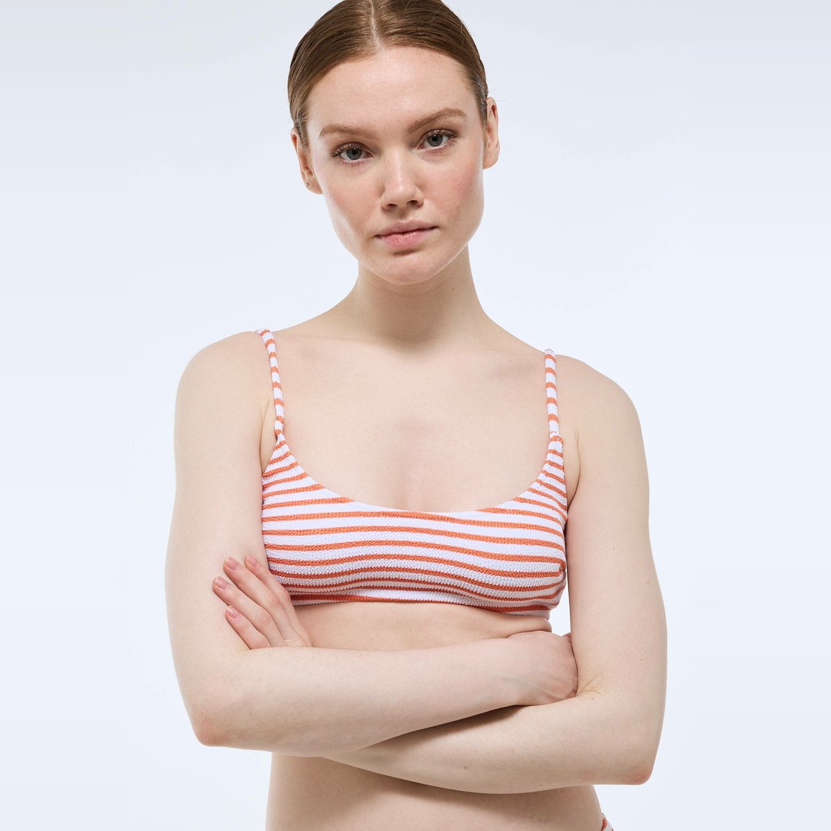 Haut de maillot de bain LEA flamme, MONOPRIX