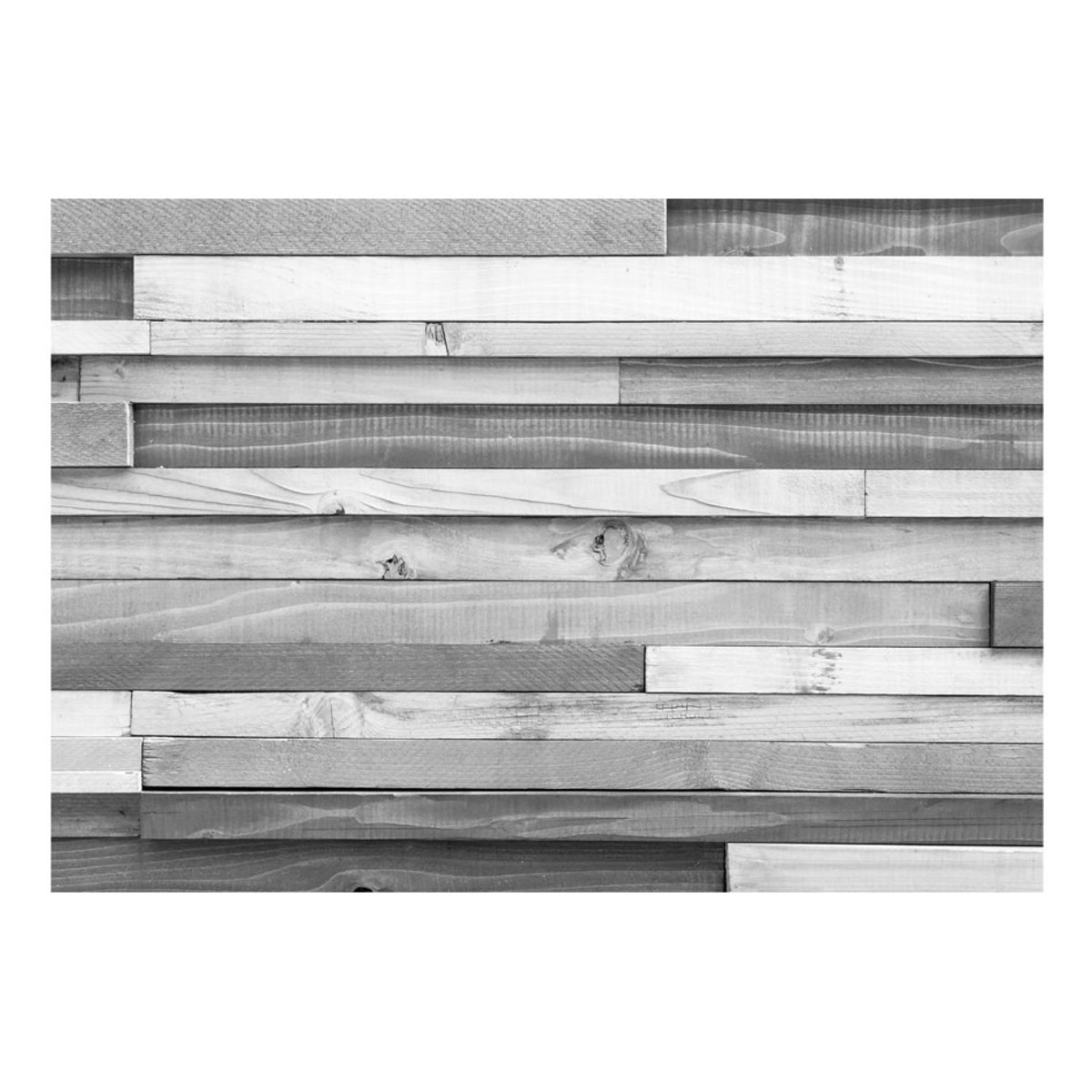 Papier peint intissé panoramique Gray Mansion gris / argent, EDEN