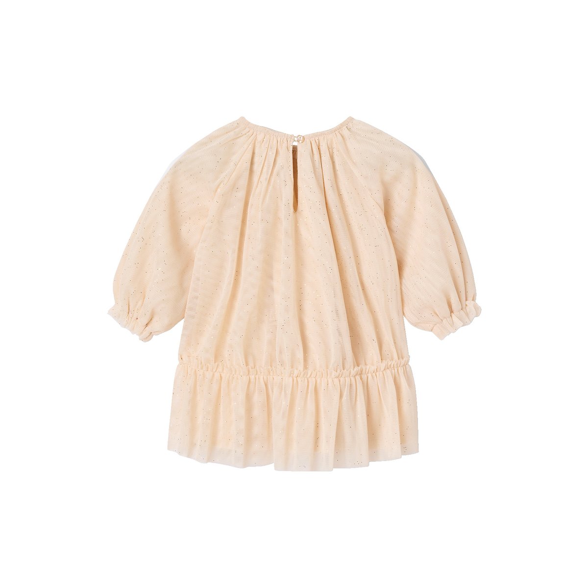 Robe manches longues doré, VERTBAUDET