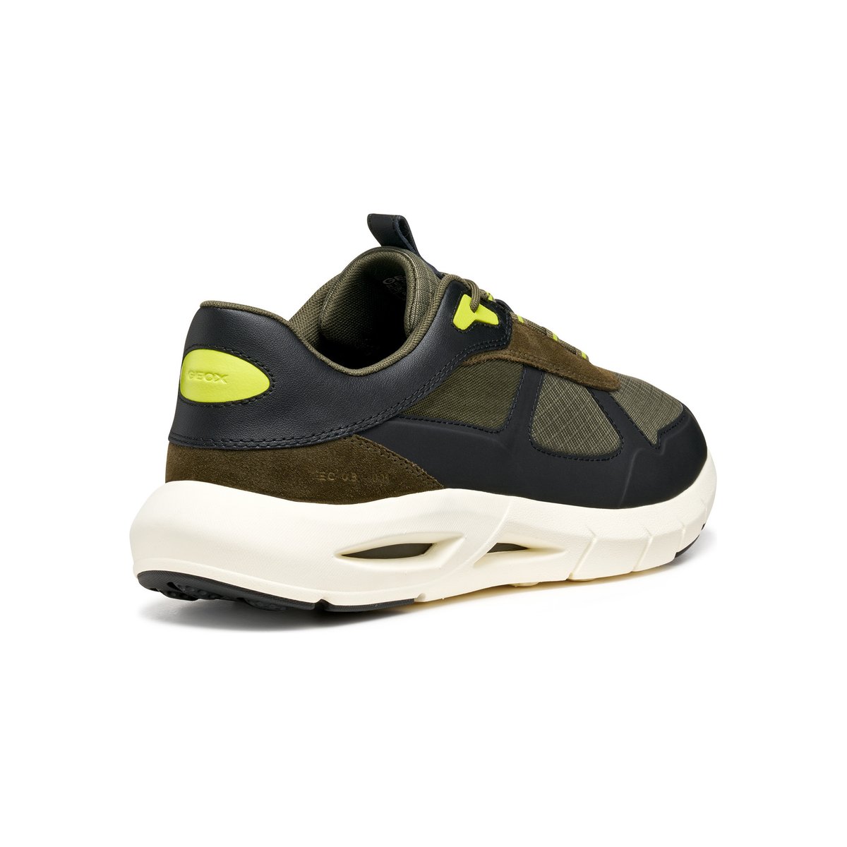 Baskets  U SPHERICA ECUB-5 vert militaire/noir, GEOX